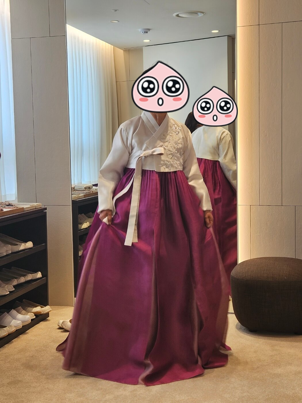 운선제 한복 종로점 실착 (1)