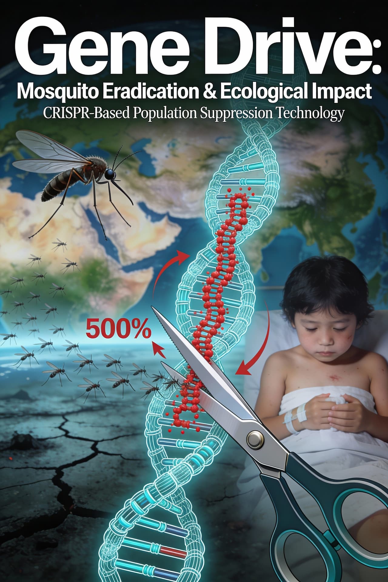 유전자 드라이브: 모기 말살 무기