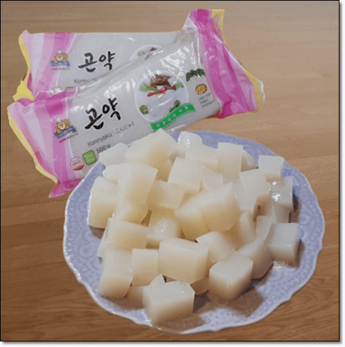 곤약 요리