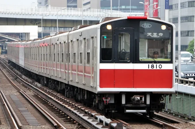 오사카 지하철 노선도