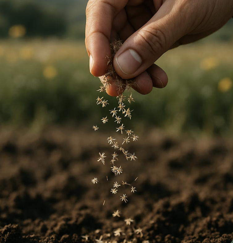 보잘것없는 시작&amp;#44; 씨앗 파종의 비밀