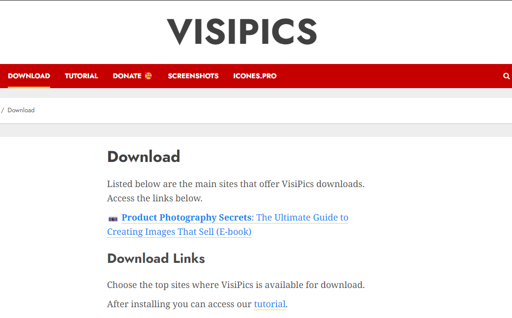 visipics 다운로드