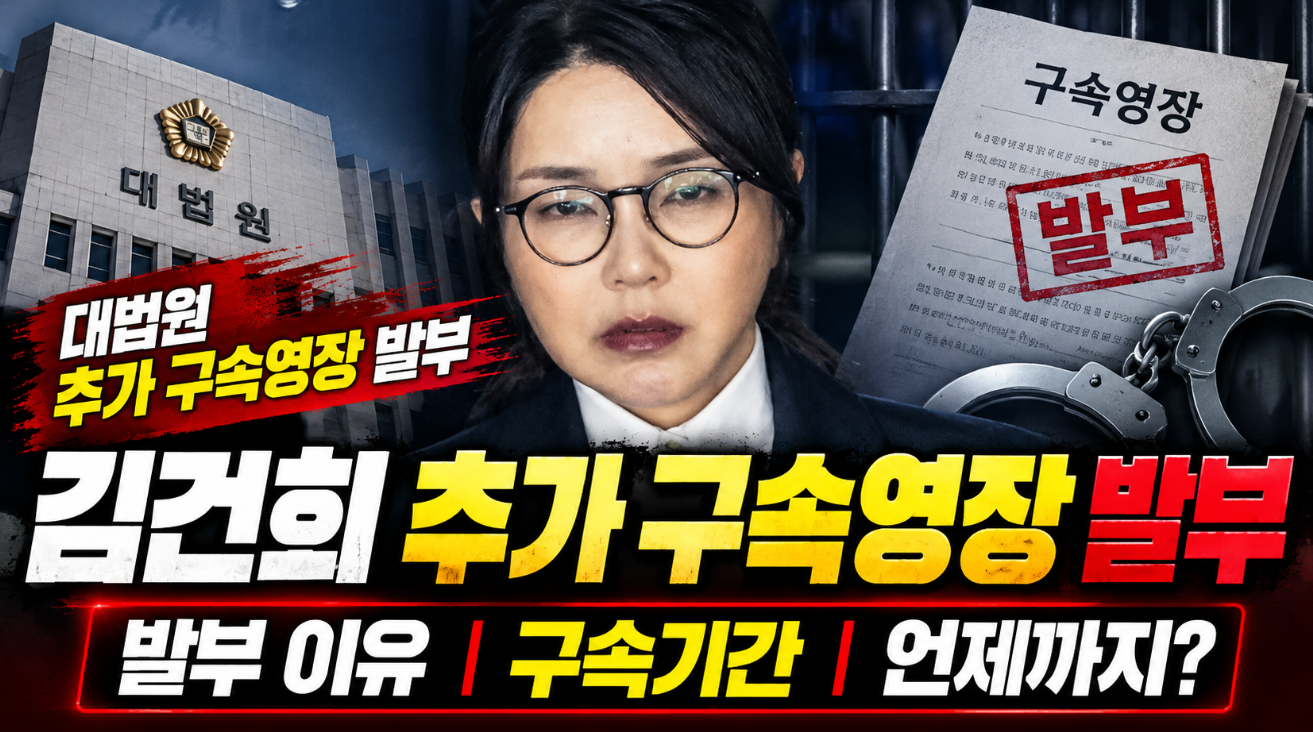 김건희 추가 구속영장 발부|이유·구속기간