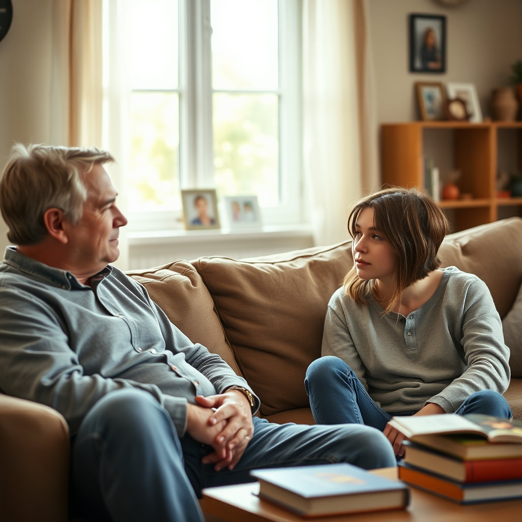 사춘기아이와 대화