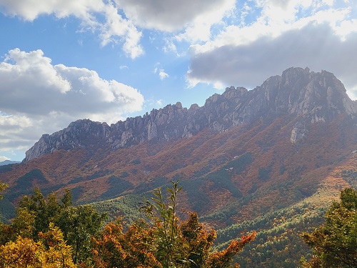 설악산-울산바위-단풍