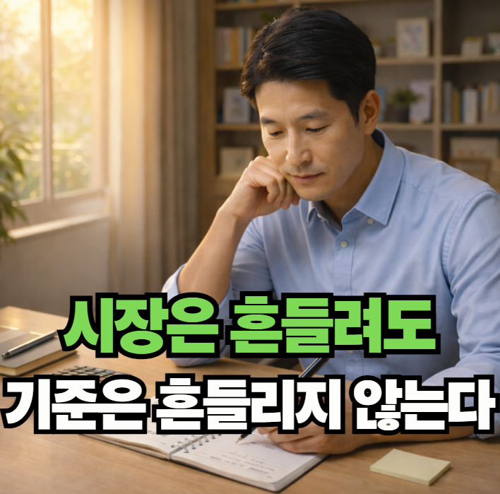 주식투자에 대해 메모하는 개인투자자