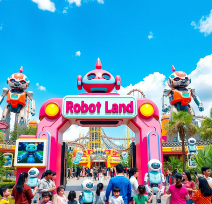경남창원 로봇랜드 그림