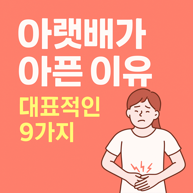 아랫배가 아픈이유