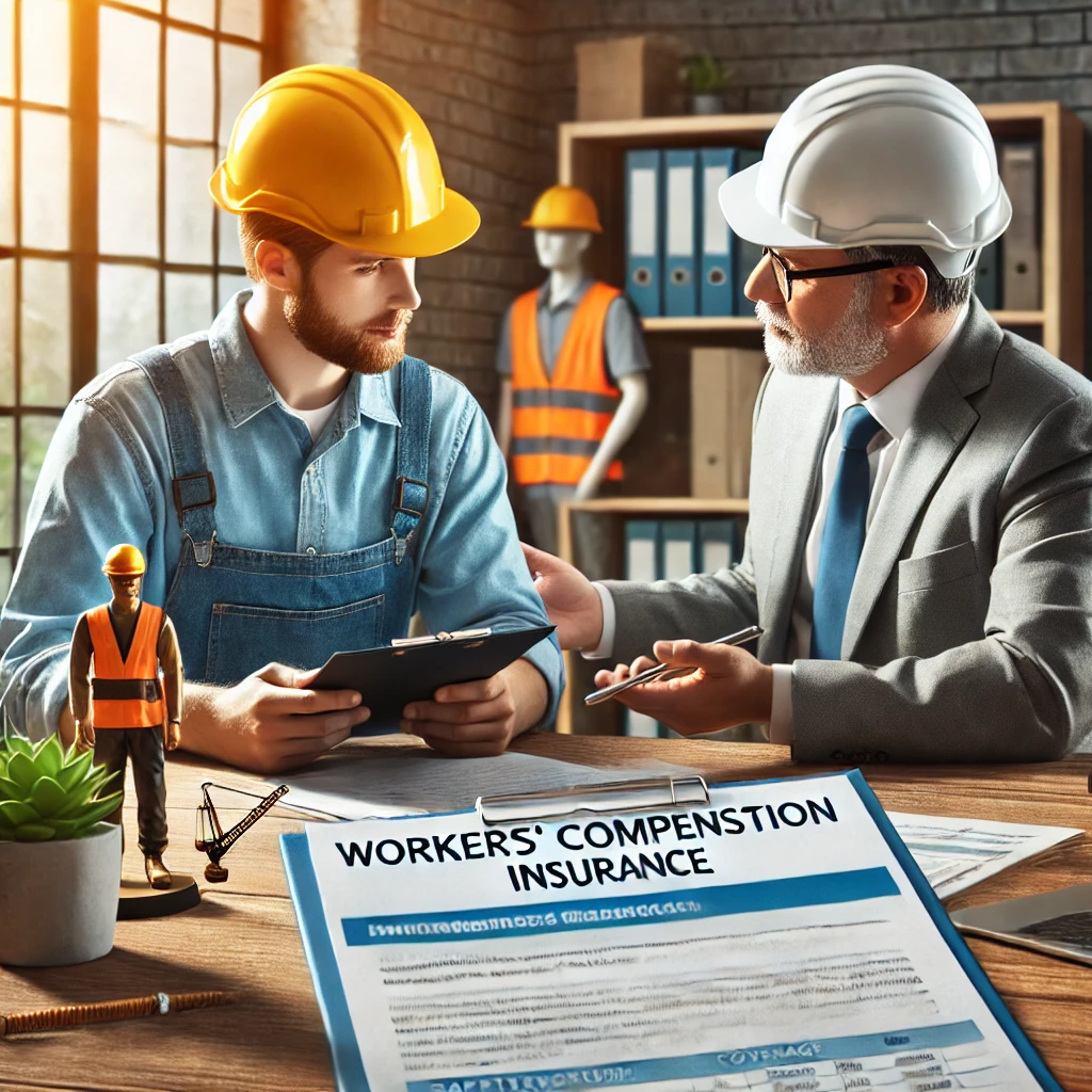 산재보험 가입 절차 관련 사진