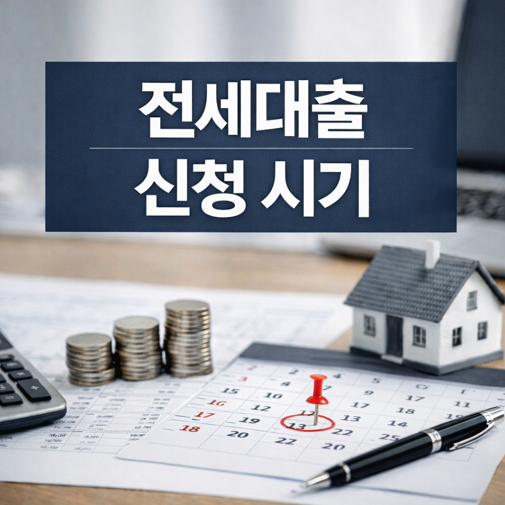전세대출 신청 시기
