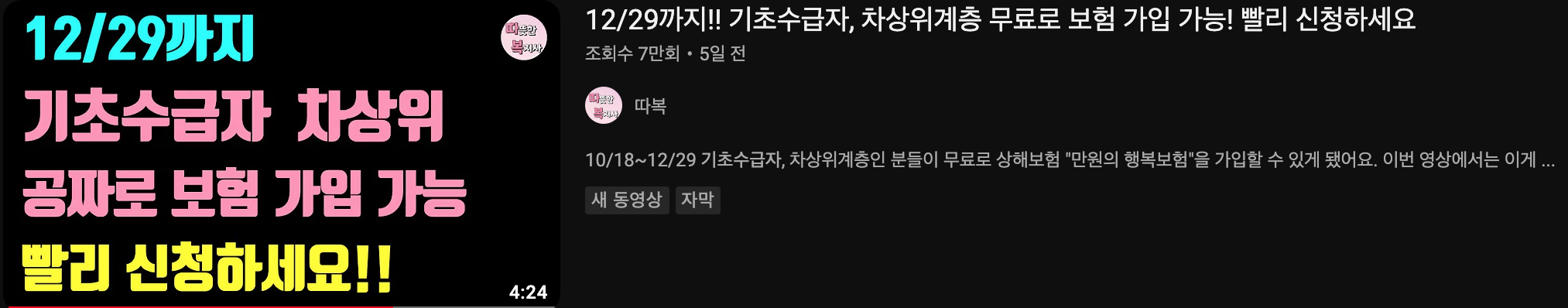 보험가입