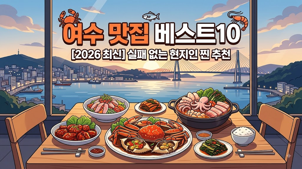 여수 맛집 베스트10