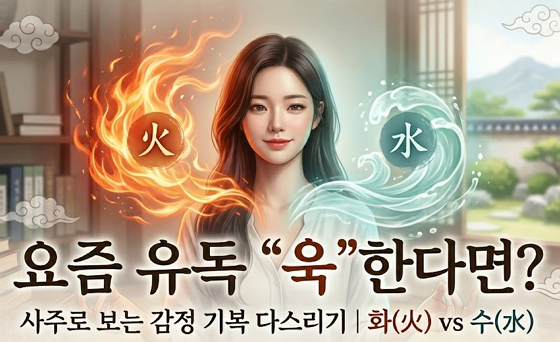 "요즘 유독 욱한다면?" 사주로 보는 감정 기복 원인과 다스리는 법