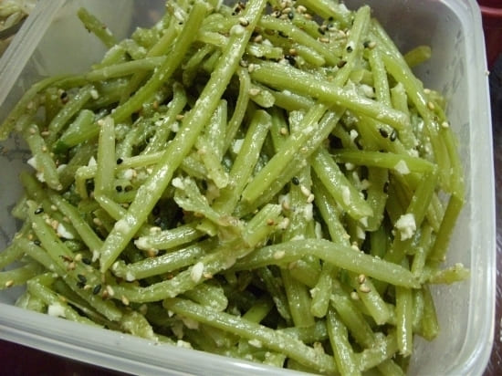 고구마 줄기 볶음