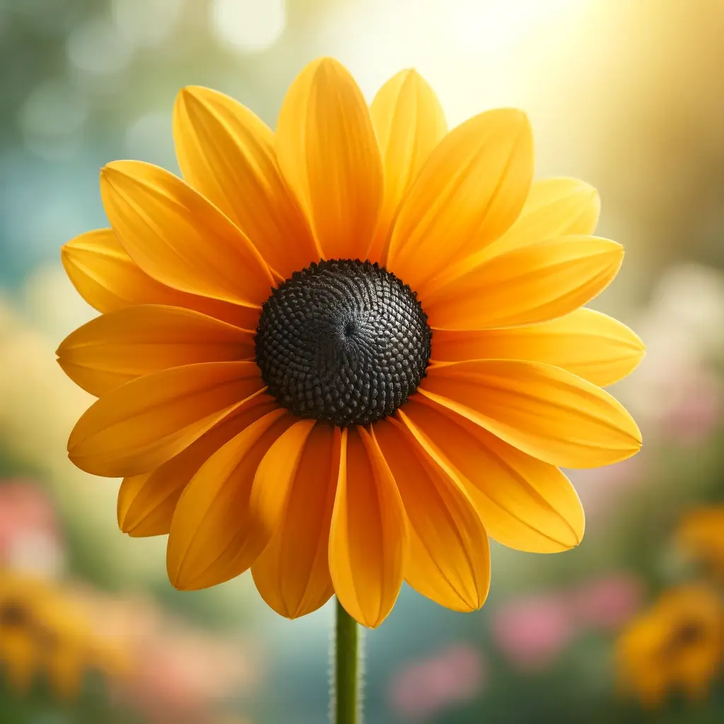 검은눈천인국 꽃말