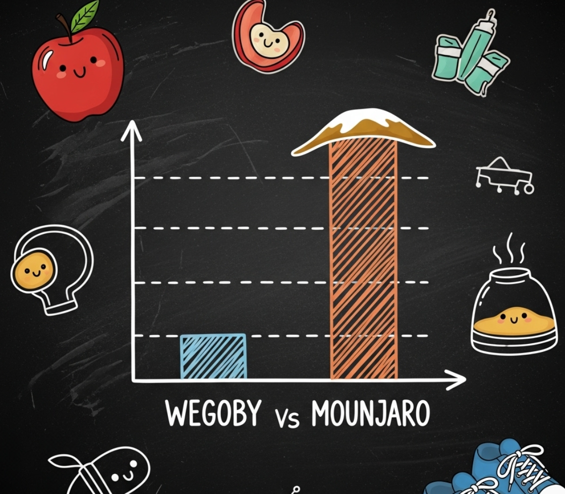 한눈에 보는 위고비 vs 마운자로 비교