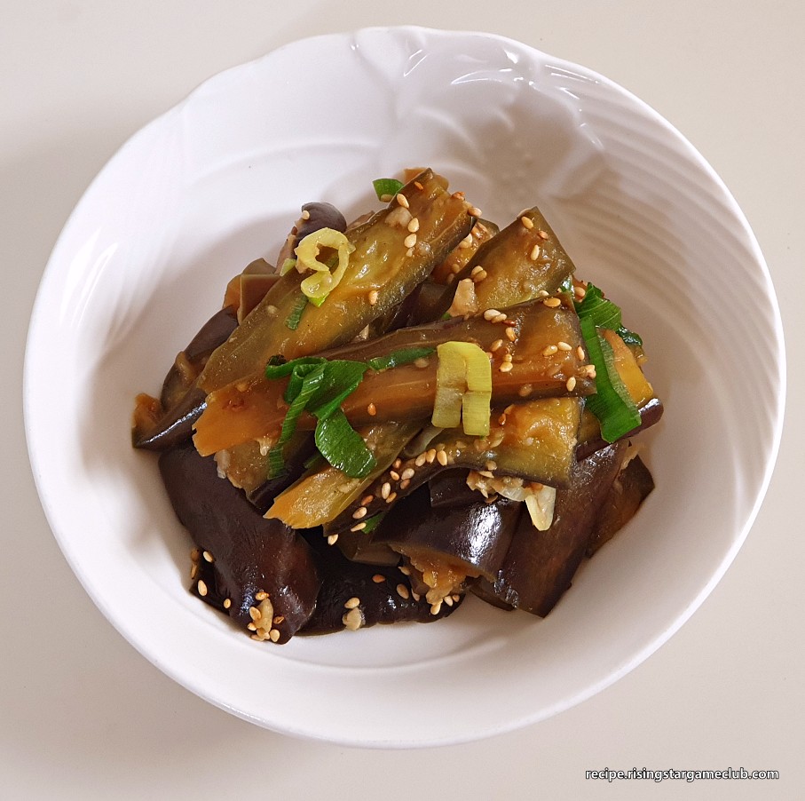 가지 볶음 만들기