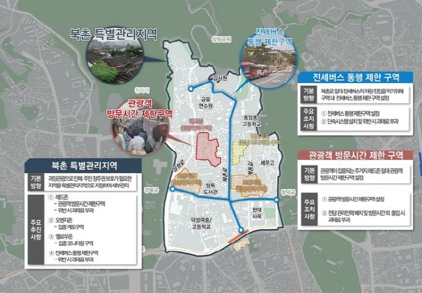 북촌 한옥마을 ‘방문시간 제한’ 본격 시행