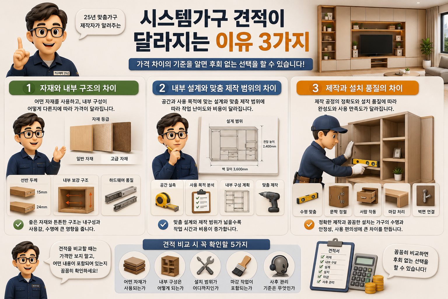 시스템가구 견적이 달라지는 이유 3가지 2편