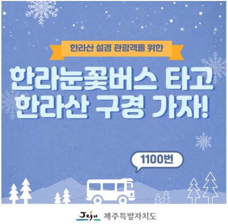 한라눈꽃버스 안내