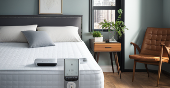 침대위 전기장판