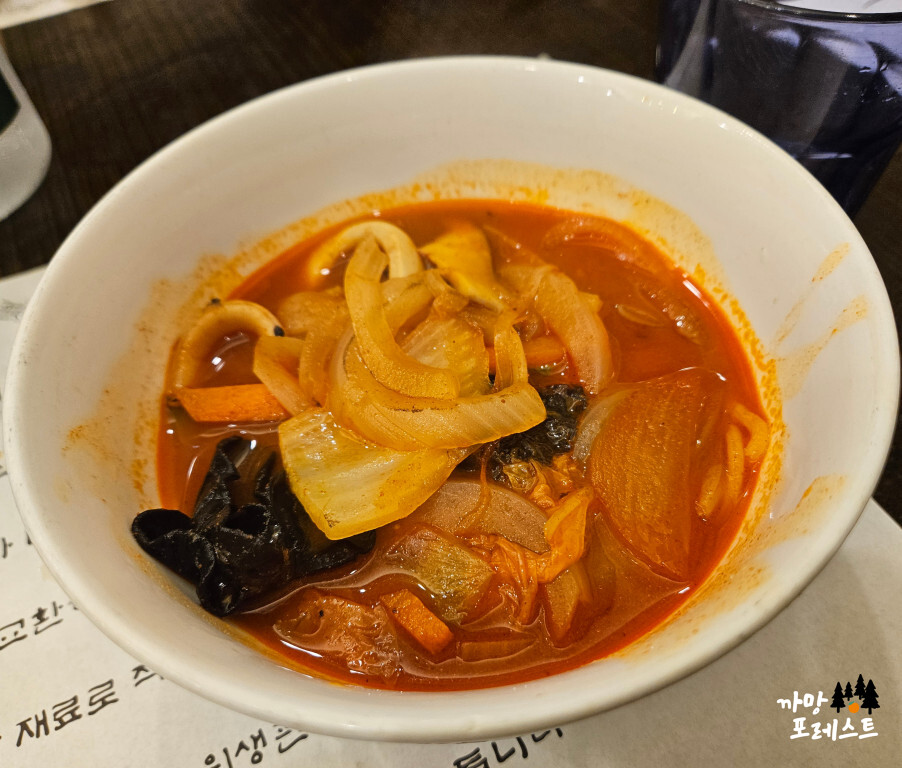 도화 중식집 짬뽕