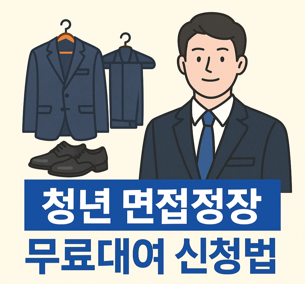 청년 면접정장 무료대여 신청방법