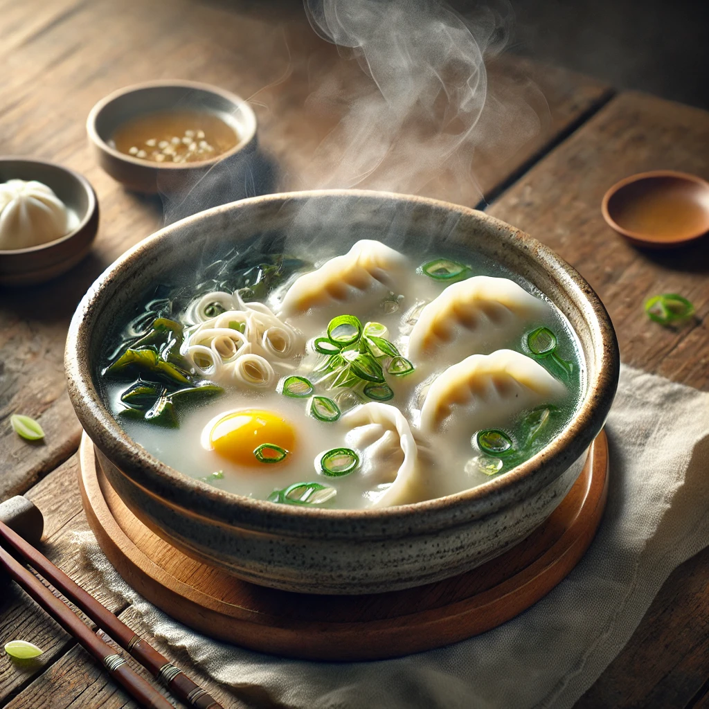 집에서 간단하게 만드는 만두국 레시피