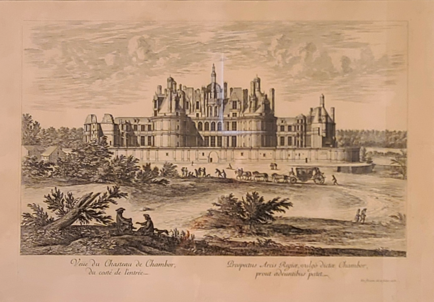 샹보르성 전경이미지