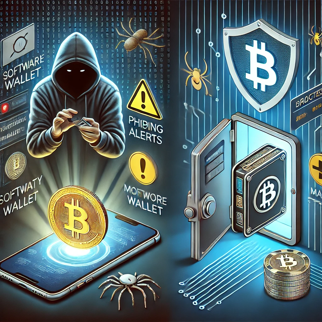 암호화폐 보안의 차이점(해킹 위험 vs. 안전한 보호)