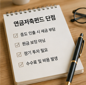 연금저축펀드 단점과 IRP 차이