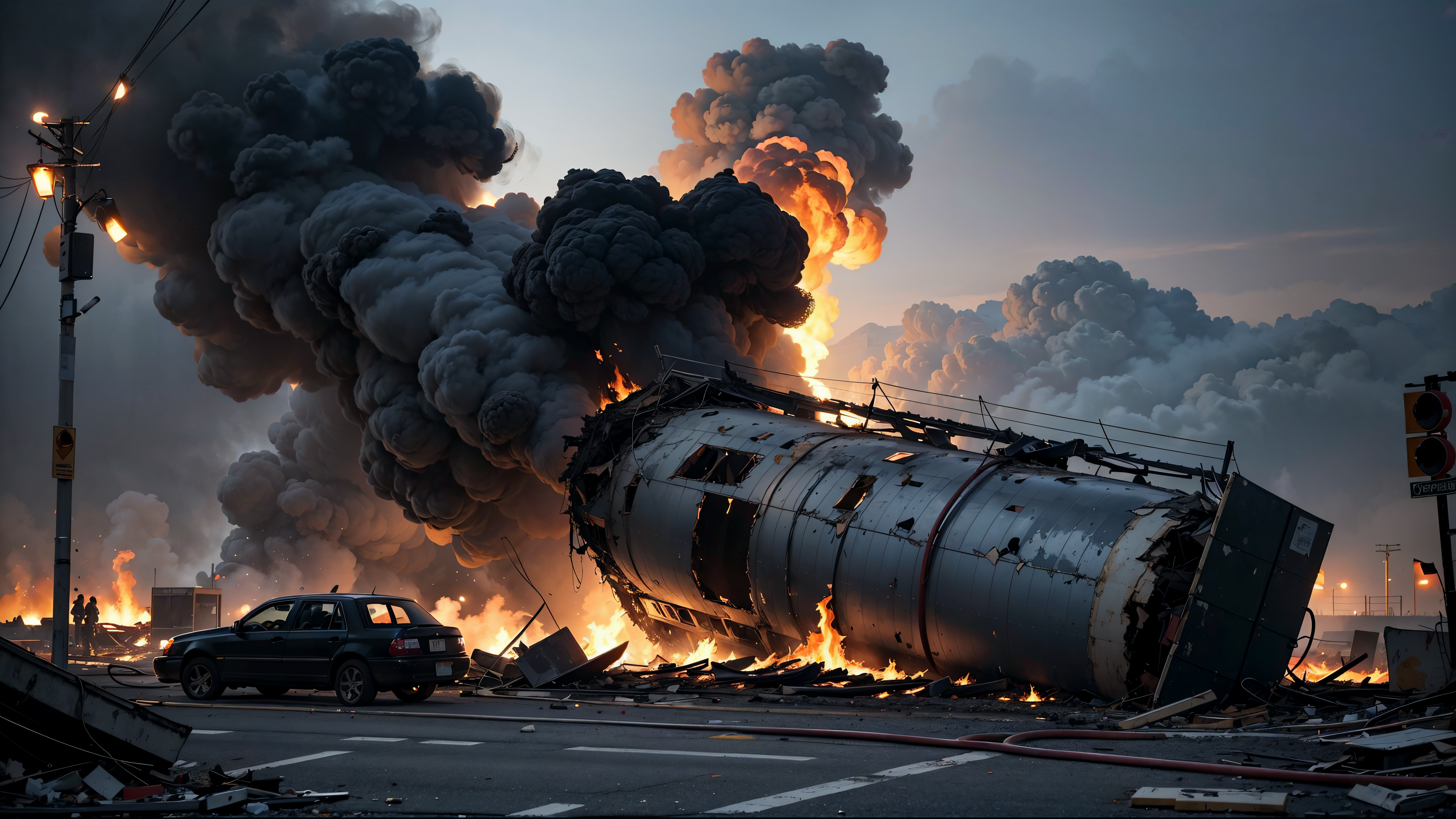 AI 실사 - 도시 전쟁