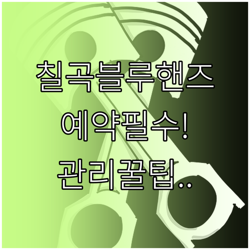 칠곡군 현대차 정비소 블루핸즈 예약 ..