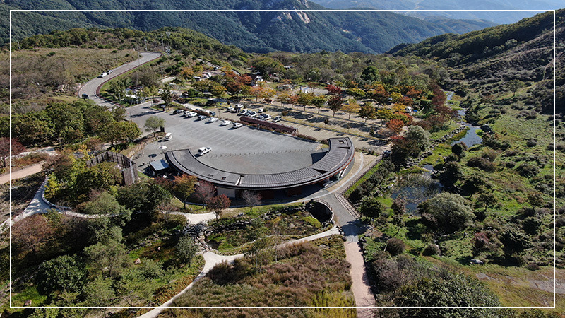 황매산국립공원 주차장안내 이미지/ 출처: 황매산국립공원 홈페이지