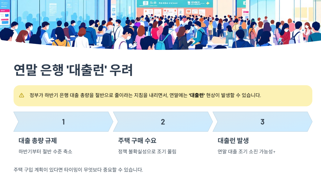 연말 은행 &lsquo;대출런&rsquo; 우려