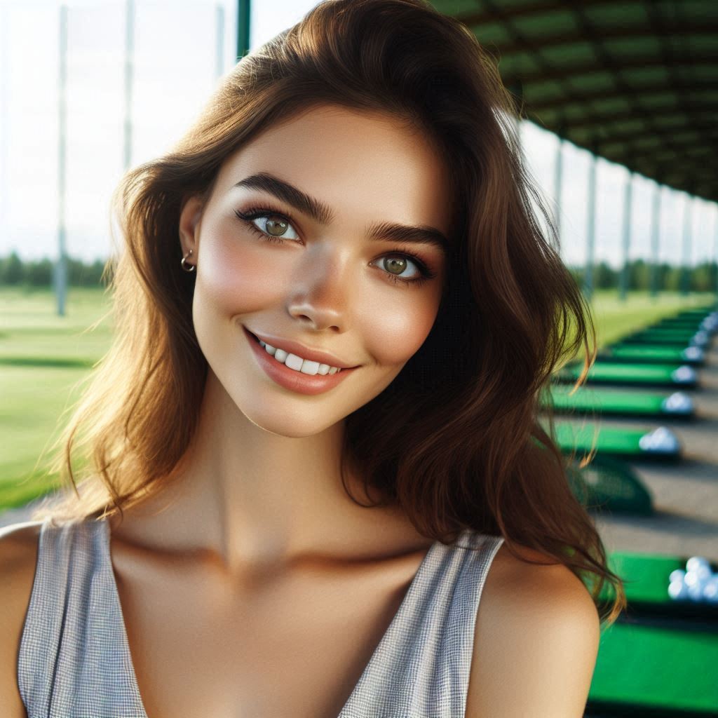 실외골프연습장 배경