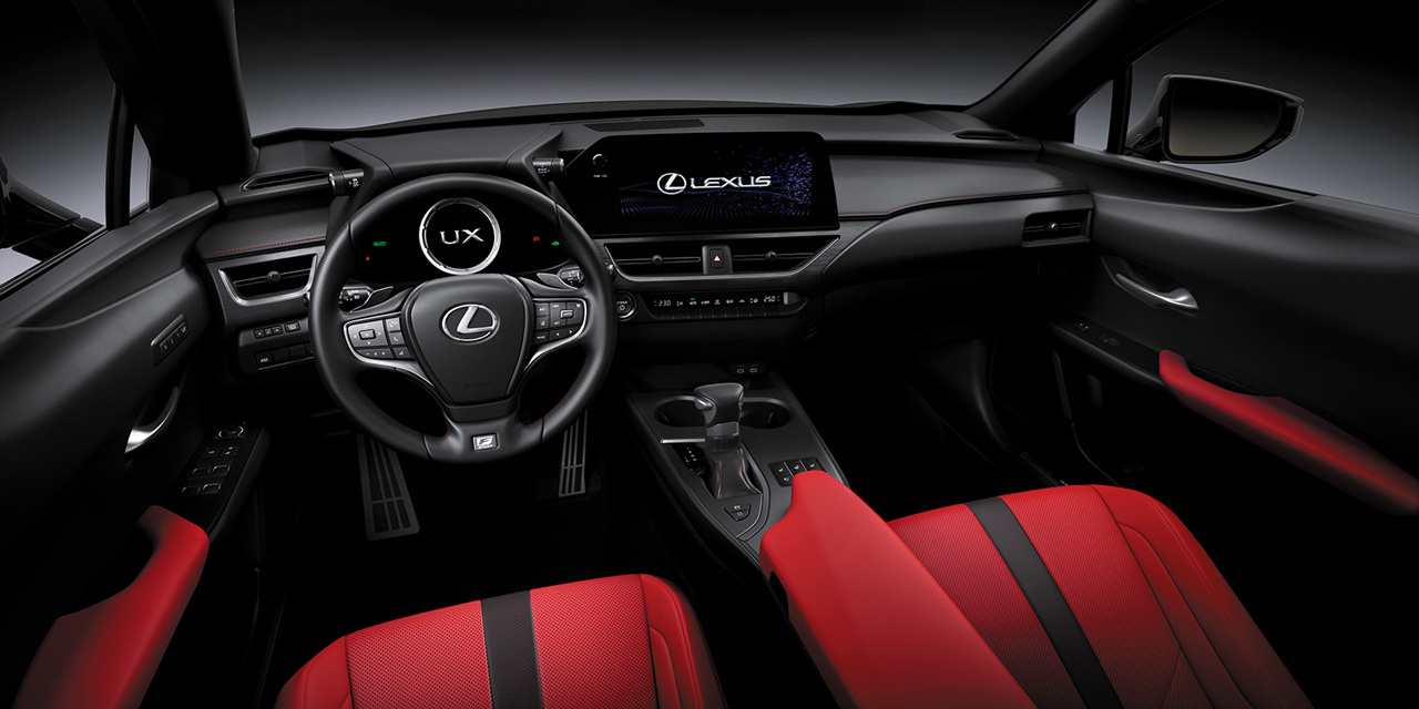 2025년형 렉서스 UX F 스포츠 하이브리드 차량 실내1열 사진