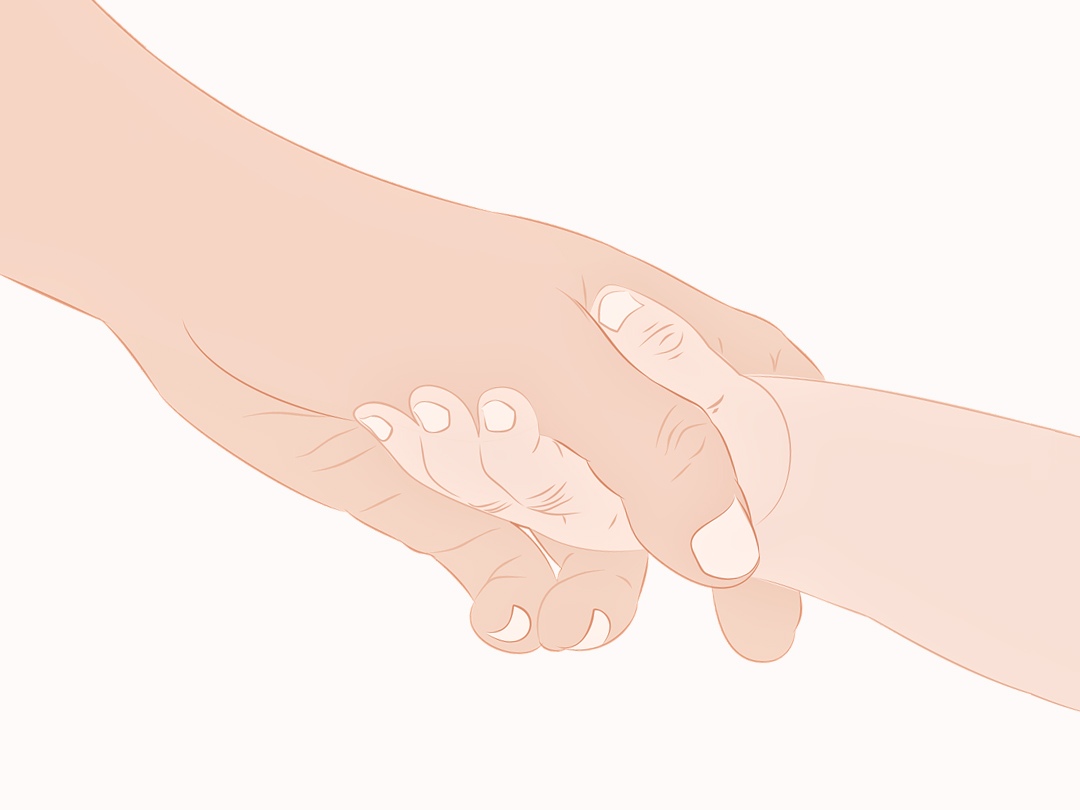 24년 7월 8일 말씀 카드 성경구절 이미지 : 그러나 손을 얹으시면 살아날 것입니다. (마태 9,18)