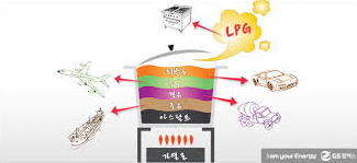 원유 정제 이미지