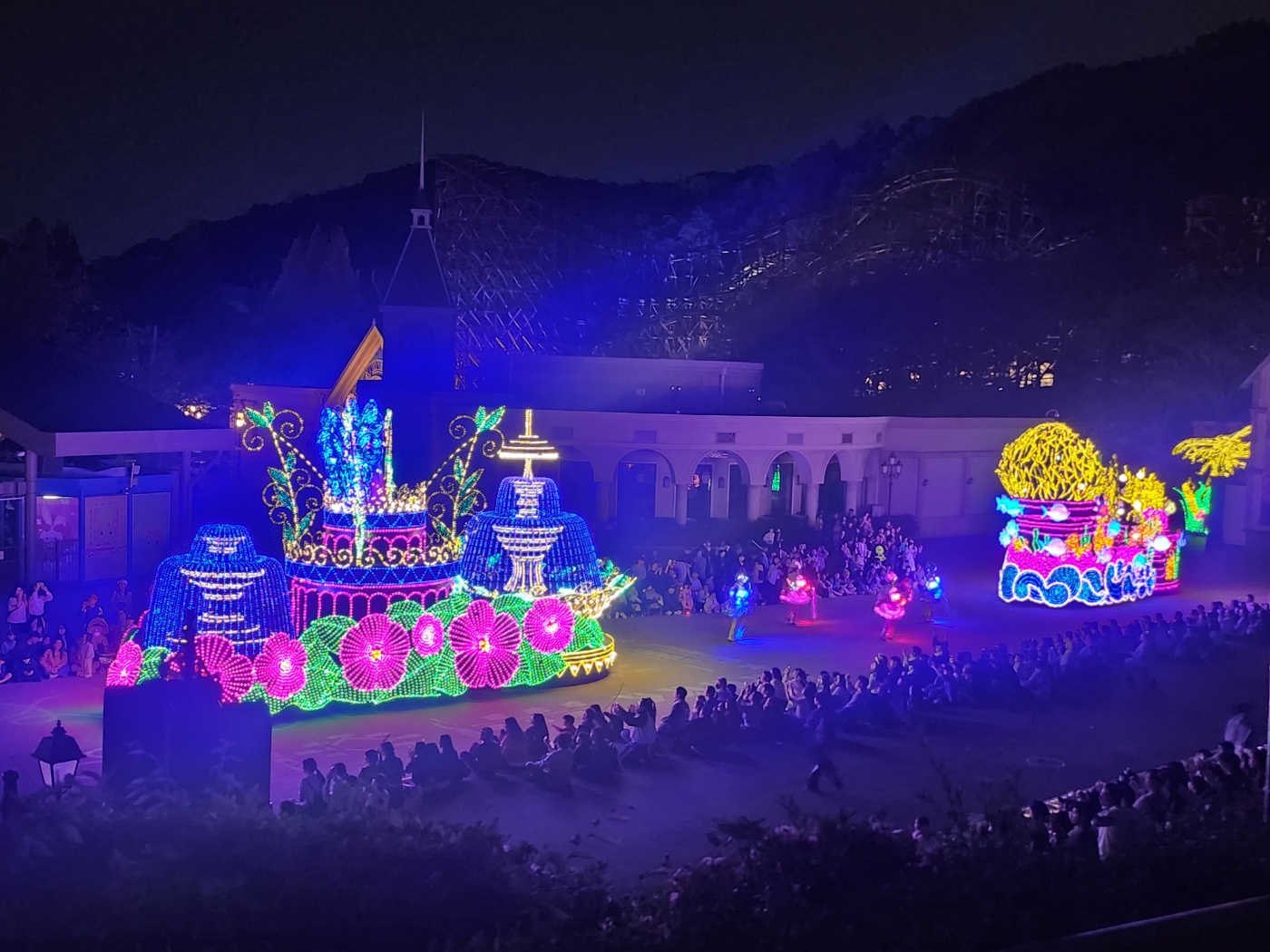 에버랜드 장미축제 야간 방문 후기: 야간 퍼레이드, 불꽃축제 시간, 장소, 1열자리 꿀팁 정리