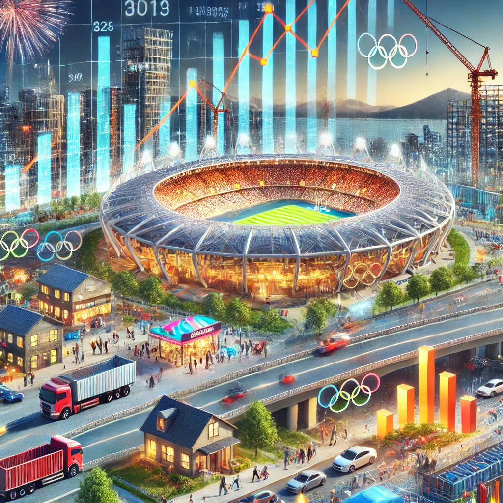올림픽 개최국 경제 영향 관련 사진