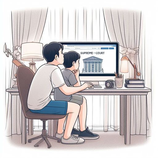 대법원 나의 사건 검색