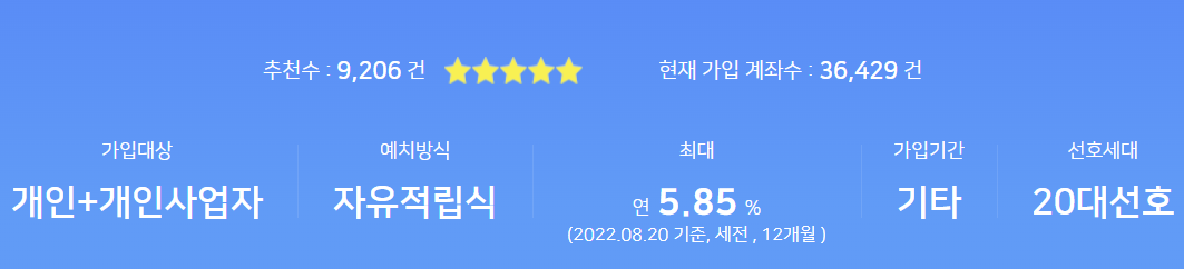 NH1934 월복리적금 이자안내