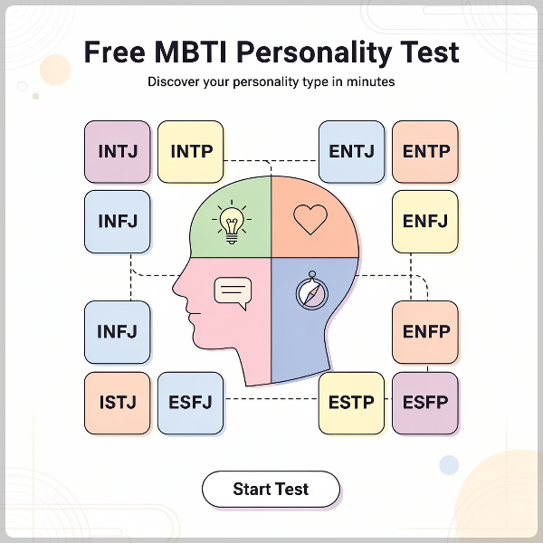 mbti성격유형검사 무료 이미지
