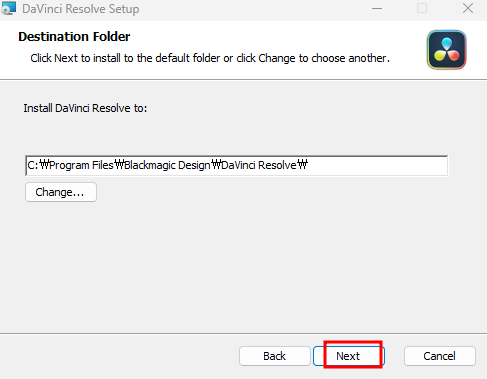 다빈치 리졸브 무료 다운로드