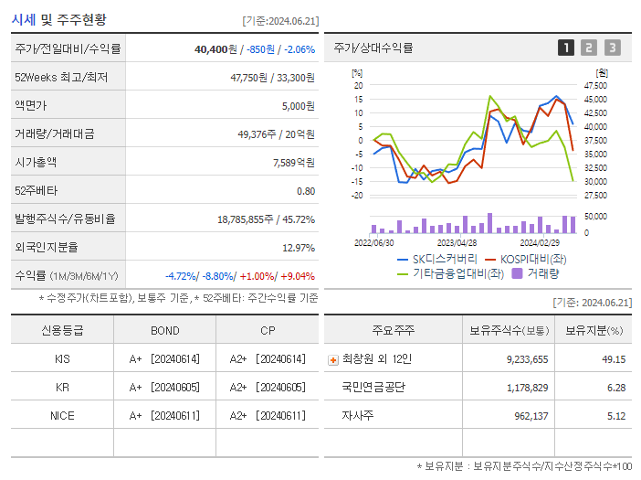 SK디스커버리_기업개요