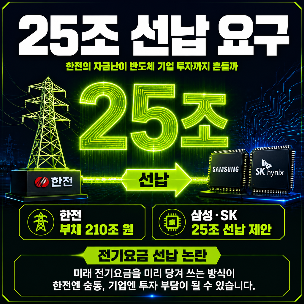 25조 선납 요구
