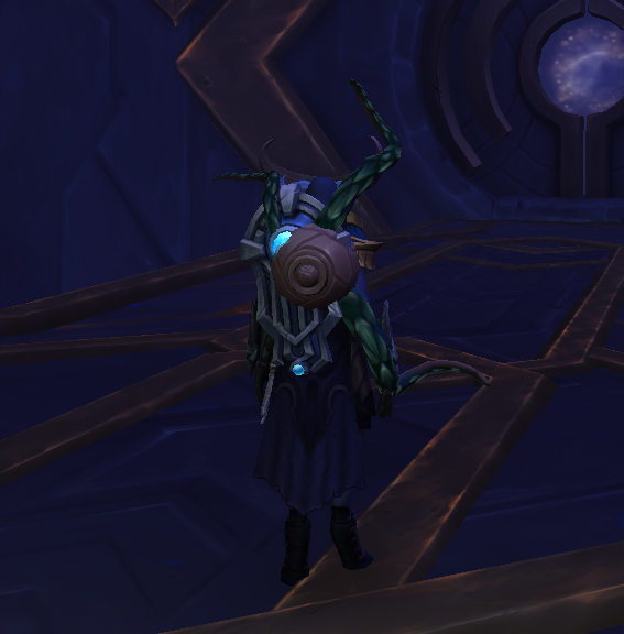 '감염된 자동기계 핵 장난감' 사용시 생김새