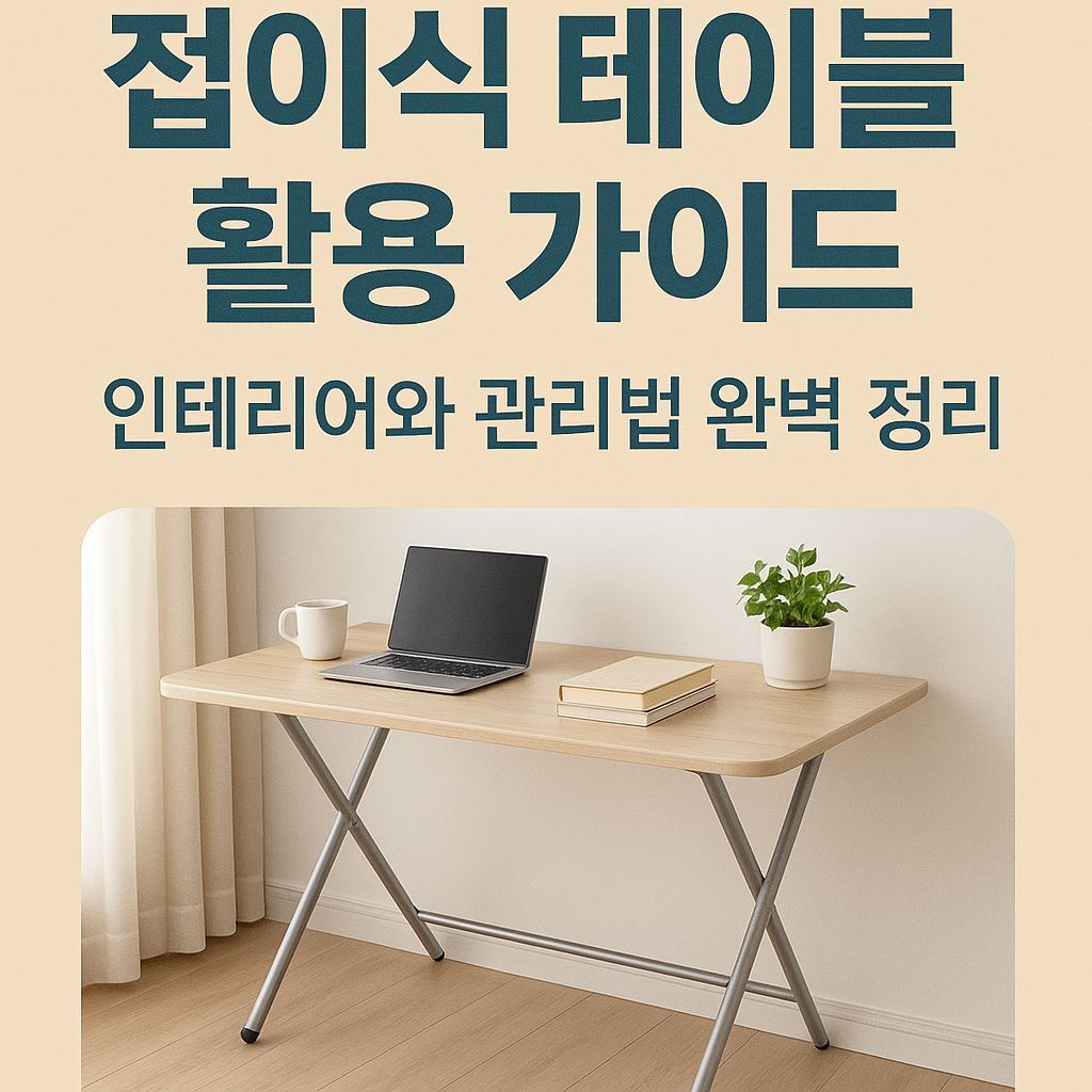 접이식 테이블