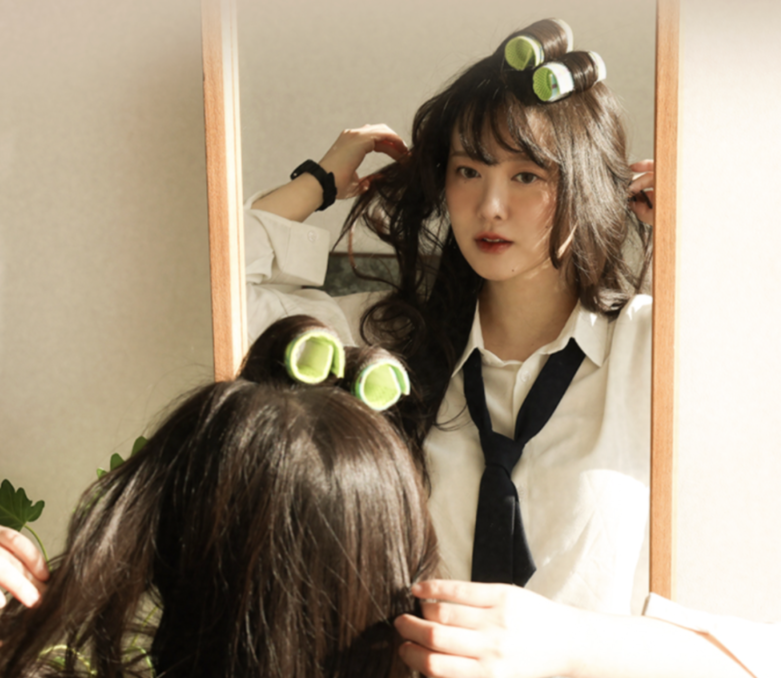 구혜선 헤어롤 쿠롤 론칭